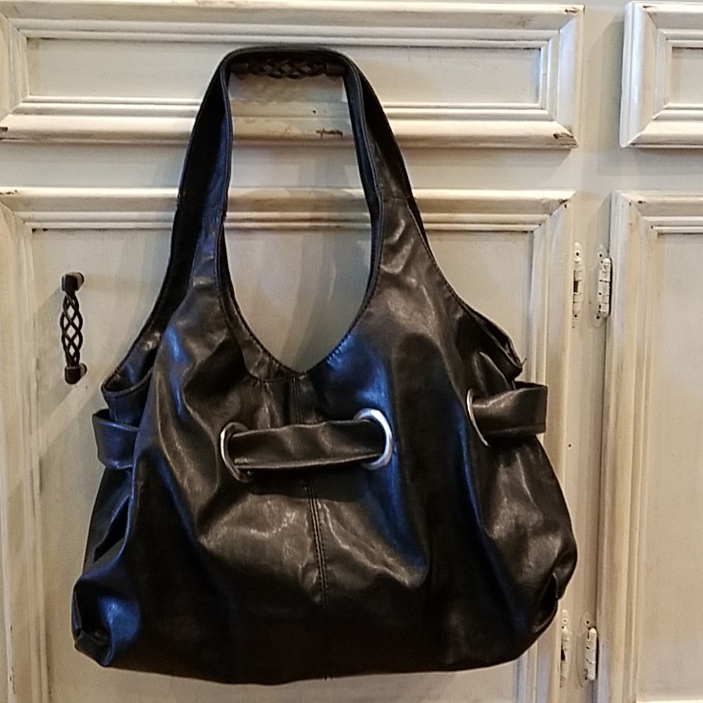 Black handbag